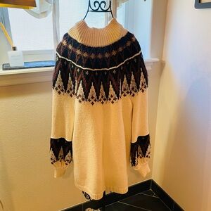 Free People Turtleneck Sweater dress